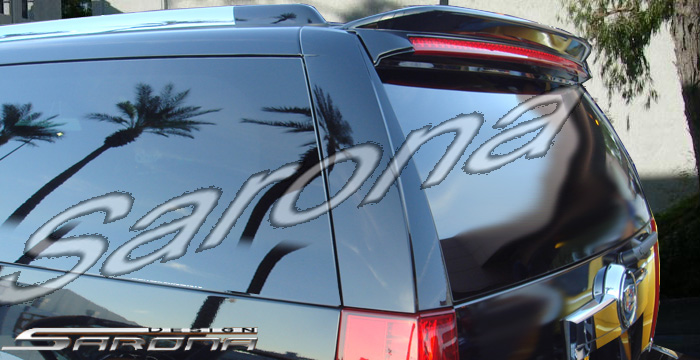 Custom Cadillac Escalade Roof Wing  SUV/SAV/Crossover (2007 - 2012) - $248.00 (Manufacturer Sarona, Part #CD-007-RW)